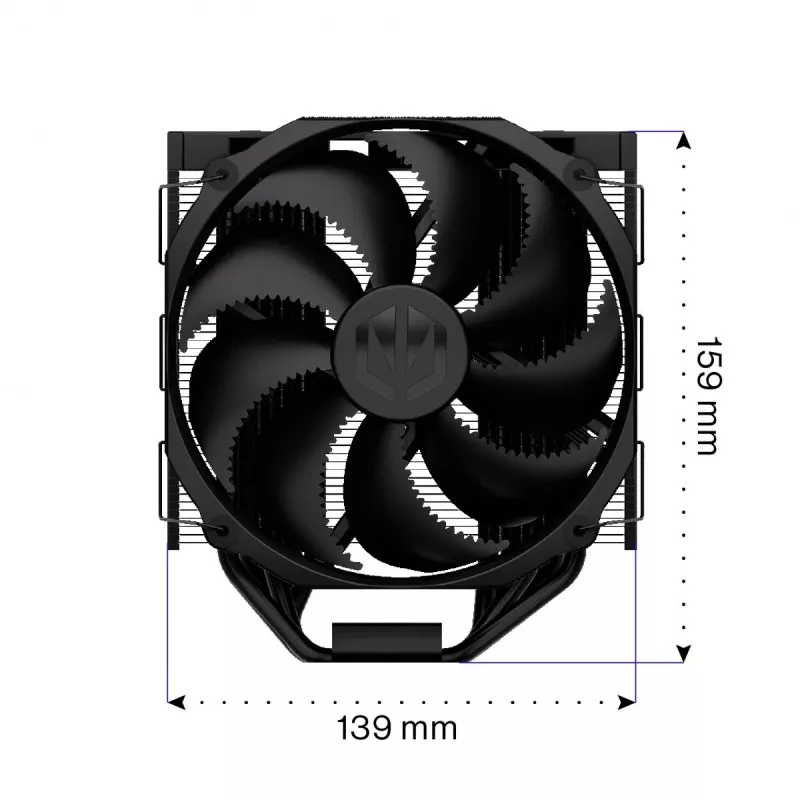 Cooler de CPU Endorfa Fortis 5 preto