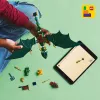 Brinquedo de construção LEGO NINJAGO 71829 Dragão da Floresta Verde do Lloyd, 128 peças, 2 minifiguras, a partir de 6 anos
