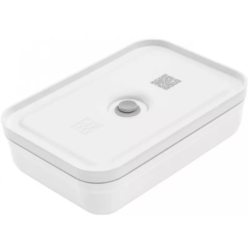 Recipiente para almoço ZWILLING FRESH & SAVE 1 l, plástico com vedação de silicone, cinzento/branco