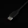 Carregador de portátil GaN QOLTEC 52419 65 W USB-C PD 5 V/20 V 3 A/3,25 A, 220–240 V, cabo 1,8 m, preto