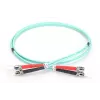 Cabo de patch de fibra ótica Digitus OM3 ST/ST 1m