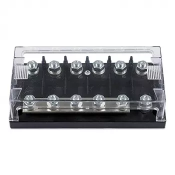 Porta-fusíveis 6 vias Victron Energy CIP050060000 para fusível MEGA