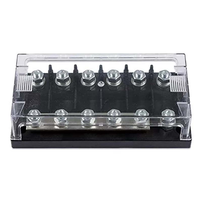 Porta-fusíveis 6 vias Victron Energy CIP050060000 para fusível MEGA