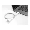 Tampa de proteção contra pó DeLOCK para ficha USB Type-A e ficha USB Type-C conjunto 2 unid. branco