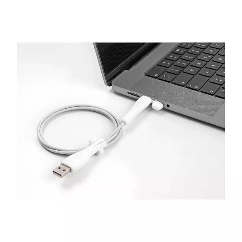 Tampa de proteção contra pó DeLOCK para ficha USB Type-A e ficha USB Type-C conjunto 2 unid. branco