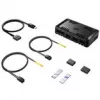Controlador de ventoinhas CORSAIR COMMANDER DUO ARGB iCUE LINK Hybrid – RGB endereçável, integração iCUE