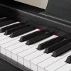 Piano digital Kruger & Matz KMDP-45P-BK — acabamento preto mate, teclas com peso