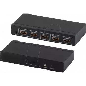 Splitter de vídeo HDMI ShiverPeaks SP05-03004 4x HDMI 3840x2160