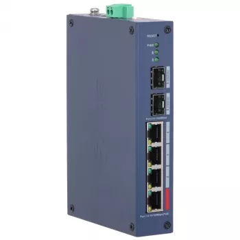Switch PoE industrial DAHUA CHS4206-4ET-90 4 portas PoE