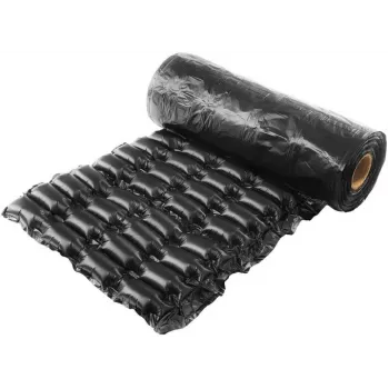 Rolo de Película de Bolhas Bublaki B4025, 4 filas, 40 x 25 cm, 300 m, preto