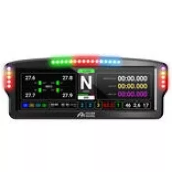 Dashboard Ascher Racing, ecrã tátil LCD 7,85” polegadas, 26 LEDs RGB - preto (76080089)