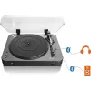 Gira-discos com transmissão por correia Lenco LBT-120BK Preto Semiautomático