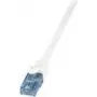 Cabo de rede LogiLink CP3081U RJ-45 Cat6a 7,5 m branco