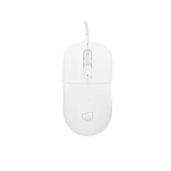 Rato gaming Fury Tanto T4 — 12000 DPI, RGB, branco, USB