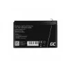 Bateria para UPS Green Cell AGM50 12 V 10 Ah VRLA AGM, 65×151×95 mm, 2,45 kg, preto