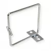 Suporte de abraçadeiras de metal ROLINE vertical 80x80mm