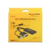 Cabo DeLOCK 0,25 m VGA+USB2.0-A/HDMI