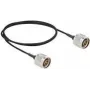 Cabo de antena N macho para N macho LMR/CFD100 1 m DeLOCK