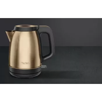 Chaleira elétrica Tefal 1,7 L 2400 W preto/cobre