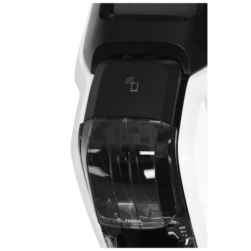 Zebra ZC100 impressora de cartões de plástico sublimação de cor/transferência térmica cor 300 x 300 DPI