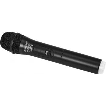 Microfone de mão Omnitronic VHF-100 205,75 MHz microfone VHF sem fios
