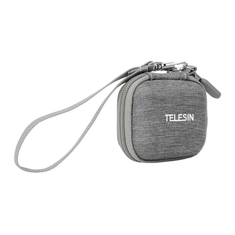 Bolsa mini para câmara Telesin IS-HCC-001 para Insta360 GO 3 — capa de proteção compacta e leve