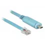 Cabo série DeLOCK 63914 USB Type-C RJ45 3 m azul