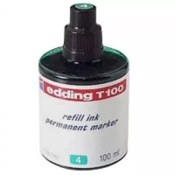 Tinta de recarga para marcador Edding T 100 verde 100 ml 1 unid.