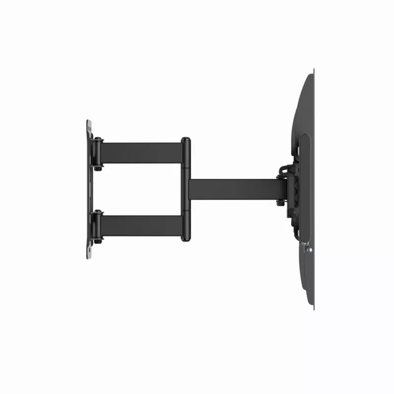 Suporte de parede de TV articulado GEMBIRD WM-90ST-01 para televisores de 37–90 polegadas, máx. 50 kg, VESA até 600x400, rotação 90°, inclinação -5–15°