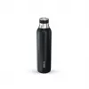 Garrafa de carbonatação BRITA 650 ml, aço inoxidável, preta, apta para máquina de lavar loiça
