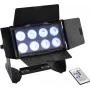 Luz de lavagem LED EUROLITE Multiflood 8x10W RGBW CRMX (modelo 41606255)