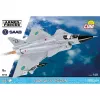 Conjunto de construção Cobi Blocks Saab AJ 37 Viggen 881 peças