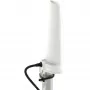 Antena 5G/LTE omnidirecional 4 dBi Poynting A-OMNI-0280-02-V1 SMA (macho) 2 m cabo, montagem em mastro/parede, branco