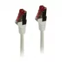 Cabo patch RJ45, CAT6 250 MHz, 0,15 m branco, S-STP (S/FTP), TPE (Superflex), Synergy 21 - digital/dados - rede (S216930)