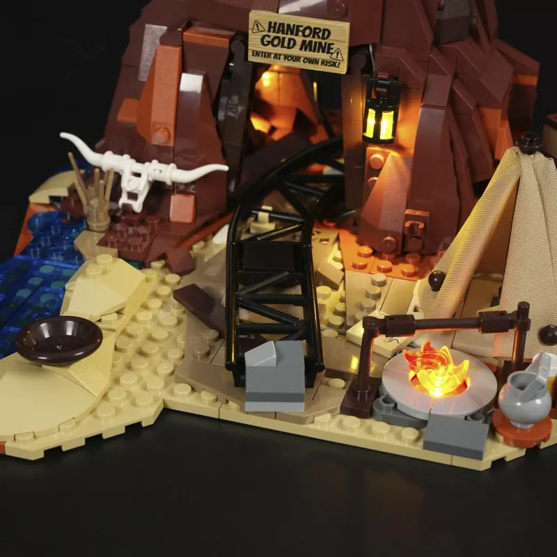 Old West Goldmine, Brinquedo de construção