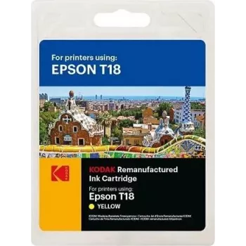 185E018004 KODAK EPS. XP205 TINTA YEL C13T18044012/T1804 230 páginas 12ml (185E018004)