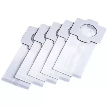 Makita 198745-3 sacos de filtro de papel para aspiradores sem fios, brancos, 5 un.