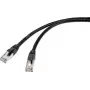 Renkforce RF-4538210 Cabo de rede preto 50 m Cat6a S/FTP (S-STP) (RF-4538210)