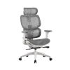 Cadeira de escritório gaming Onex | Ventra Premium malha | branco