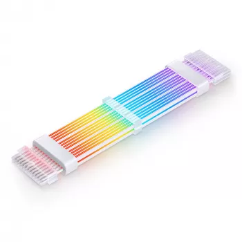 Cabo de luz para PC ATX 24 pinos Jonsbo DY-2 para placa-mãe RGB/extensão de iluminação