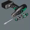 Wera Conjunto de 6 peças KK28 Kraftform compacto com pontas e chaves de fendas