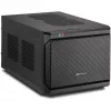 Sharkoon QB One Preto - Midi/Minitower ITX, Mini-ITX 3,5 - Fonte de alimentação para PC/Servidor Arrefecedor - USB, USB 2.0, USB 3.0