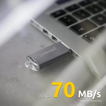 Intenso MEMORY DRIVE FLASH USB3.2/256GB 3541492 Pen USB Flash USB Type-A 3.2 Gen 1 (3.1 Gen 1) prateado