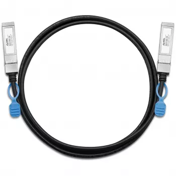 Zyxel DAC10G-1M-ZZ0103F Cabo InfiniBand/fibra ótica SFP+ preto