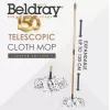 Limpa-vapor Beldray LA069066GRYEU7 1500W leve para pavimentos duros, limpeza a vapor rápida