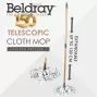 Limpa-vapor Beldray LA069066GRYEU7 1500W leve para pavimentos duros, limpeza a vapor rápida