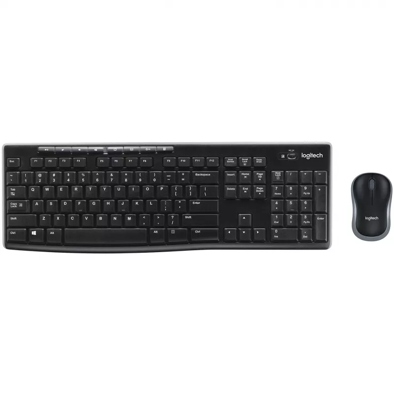 Logitech MK270 Wireless Combo para educação com cobertura protetora do teclado
