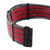 Cabo de alimentação interno CableMod CM-PCAB-BKIT-NKCR-3PK-R carbon red