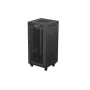 Armário rack LANBERG FF01-6624-23BL 24U autónomo 19 polegadas 600×600 mm IP20 preto