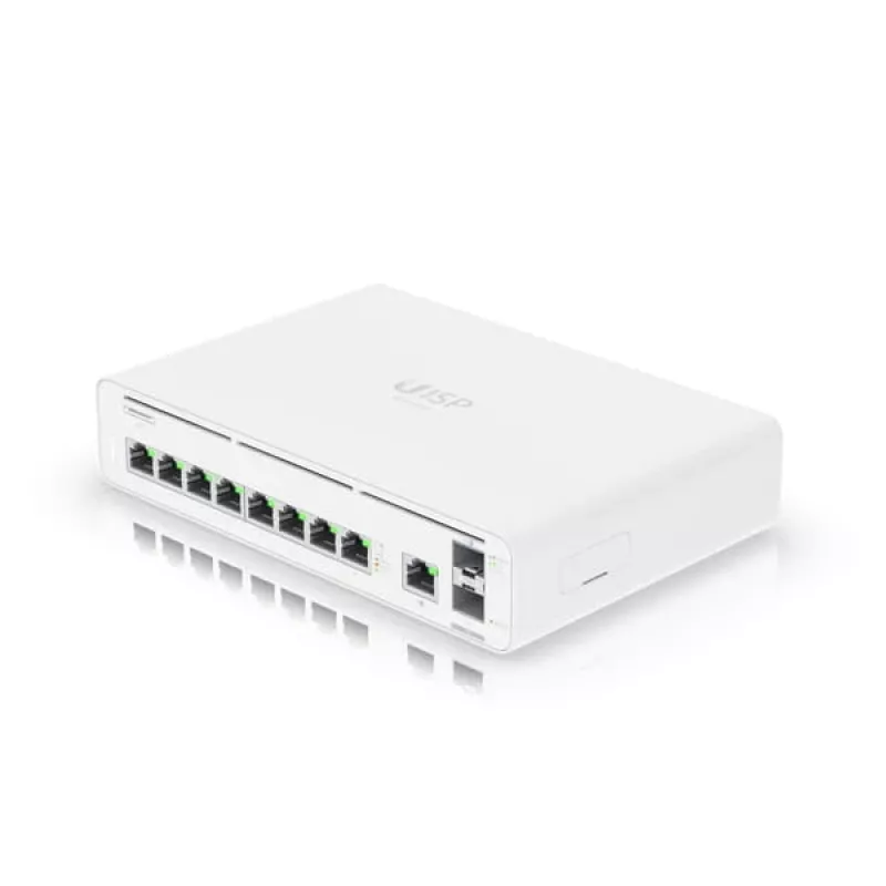 Controlador Switch Gateway UBIQUITI UISP-Console-EU 2x 10G SFP+ 9x GbE RJ45